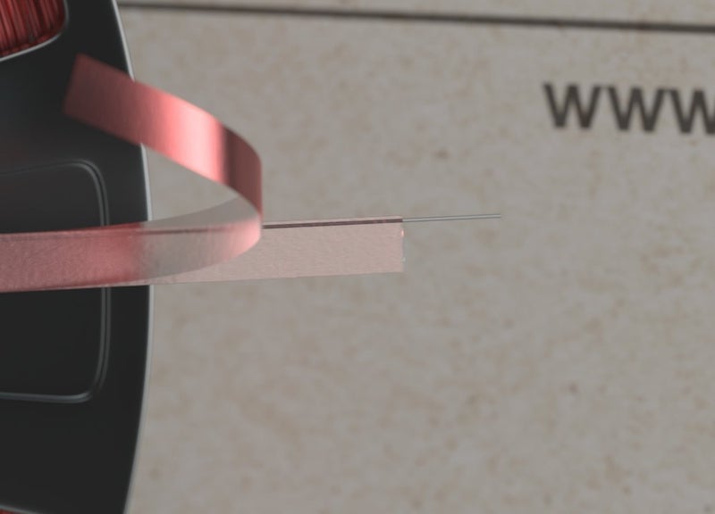 WireTrim Edge Cutting Tape, 1/4-Inch X 100 Feet (1 Roll, Redline HD) - Image 2